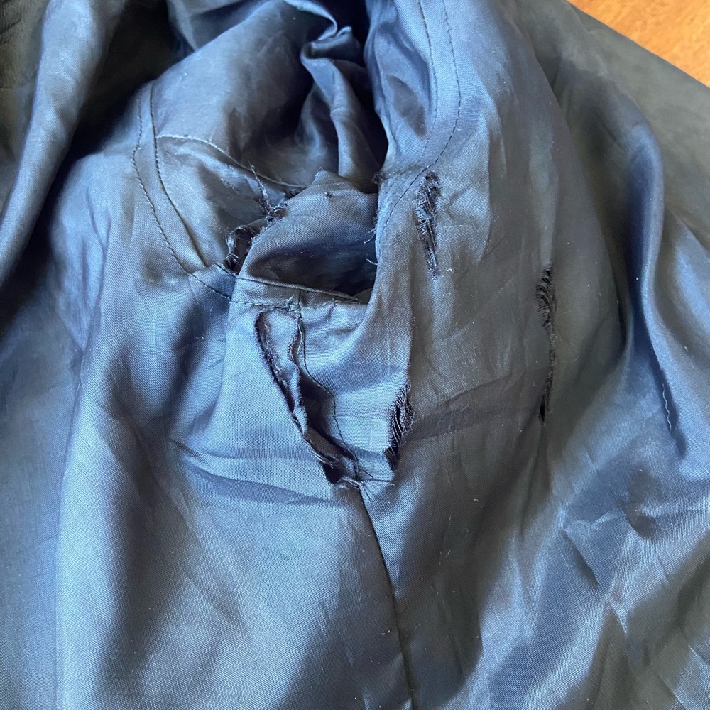 The Washed Leather Motorcycle Jacket - Picture 8 of 8